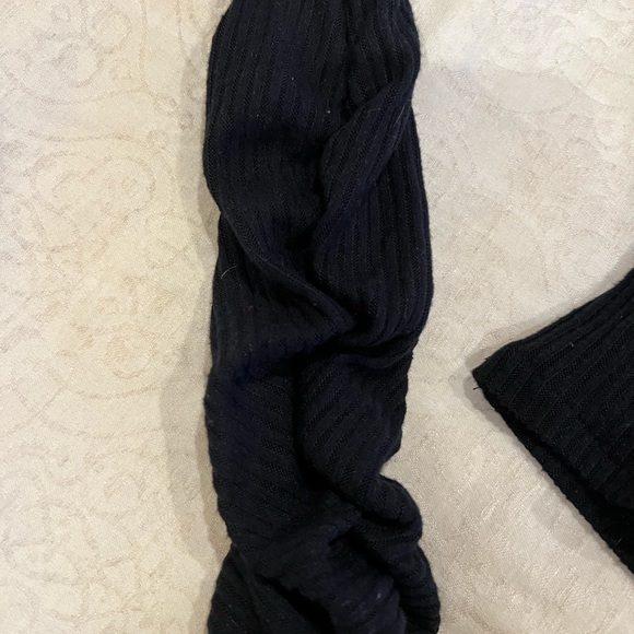 Free People Intimately ribbed sweater with ruched wrist detail. - Picture 4 of 4